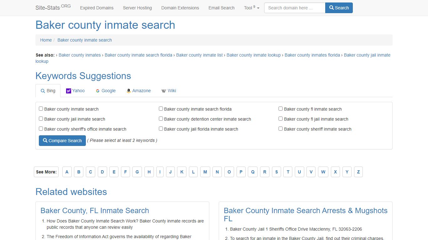Baker county inmate search - site-stats.org